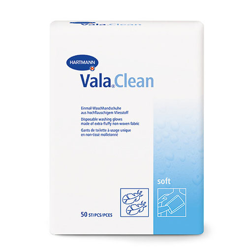 VALACLEAN soft Einmal-Waschhandschuhe