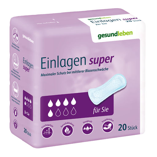 GESUND LEBEN Einlagen super